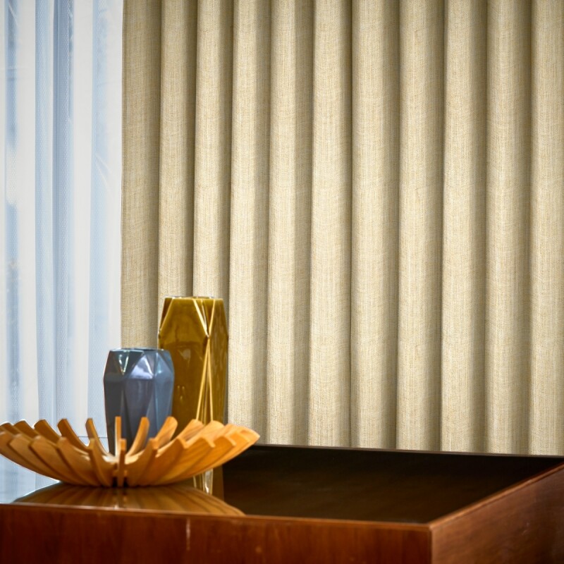 レヴィ カーテン JE-98066 ベージュ ｜ジャストカーテン