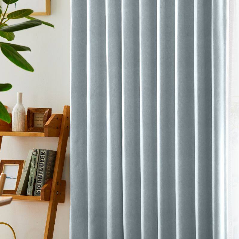 フロスト カーテン JE-19189R ブルー ｜ジャストカーテン