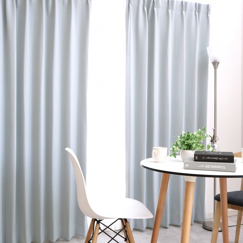 和 カーテン JF-94049R ブルー ｜ジャストカーテン