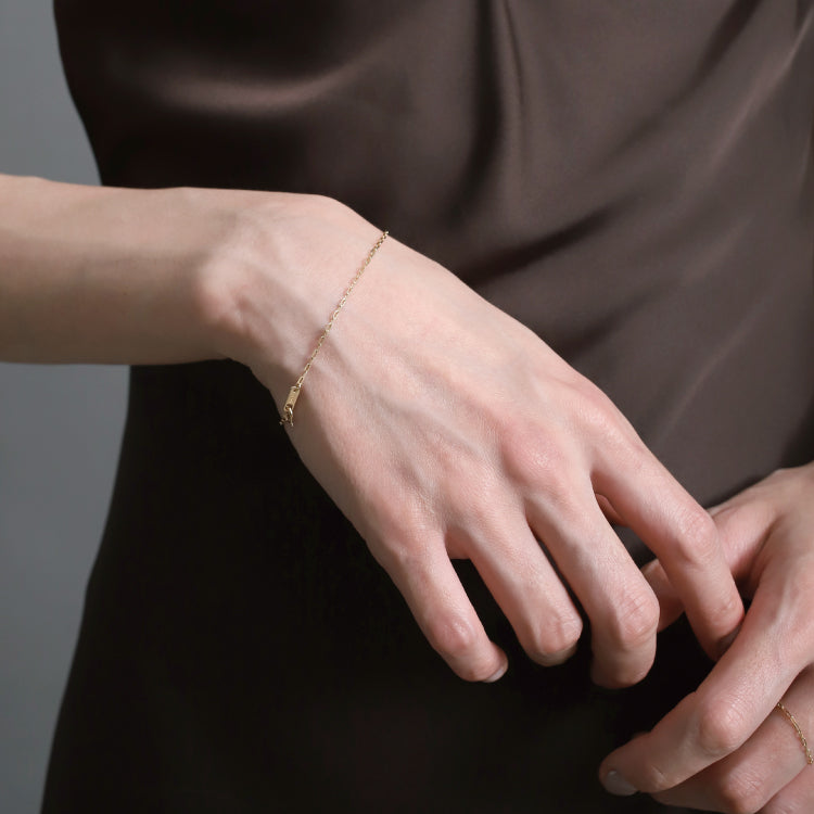 K10 グリームチェーンブレスレット