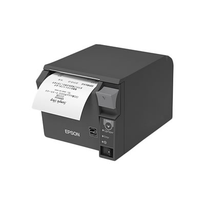 TM702US202 エプソン レシートプリンター 紙幅80mmモデル ダークグレー