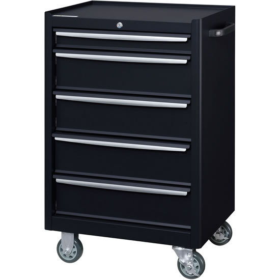 TWZ-925B ダイシン工業 ツールケースワゴン 浅型1段＋深型4段 サテン