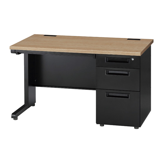 GSD-B127-3R-NFO 井上金庫 オフィスデスク 片袖机 幅1200mm 3段右袖箱