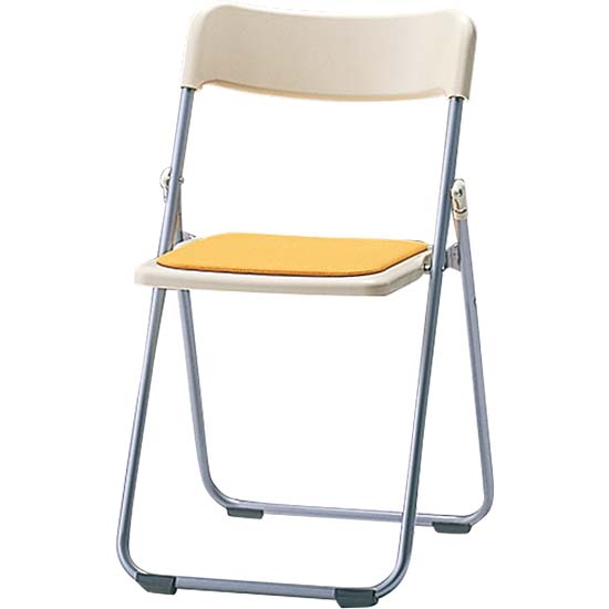 CF67-MY-IV-RCL-16 サンケイ 超軽量折りたたみアルミパイプ椅子 樹脂