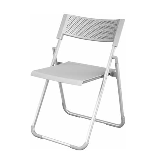 8159GZ-G726 オカムラ 折りたたみ椅子 ペールグレーの通販【法人