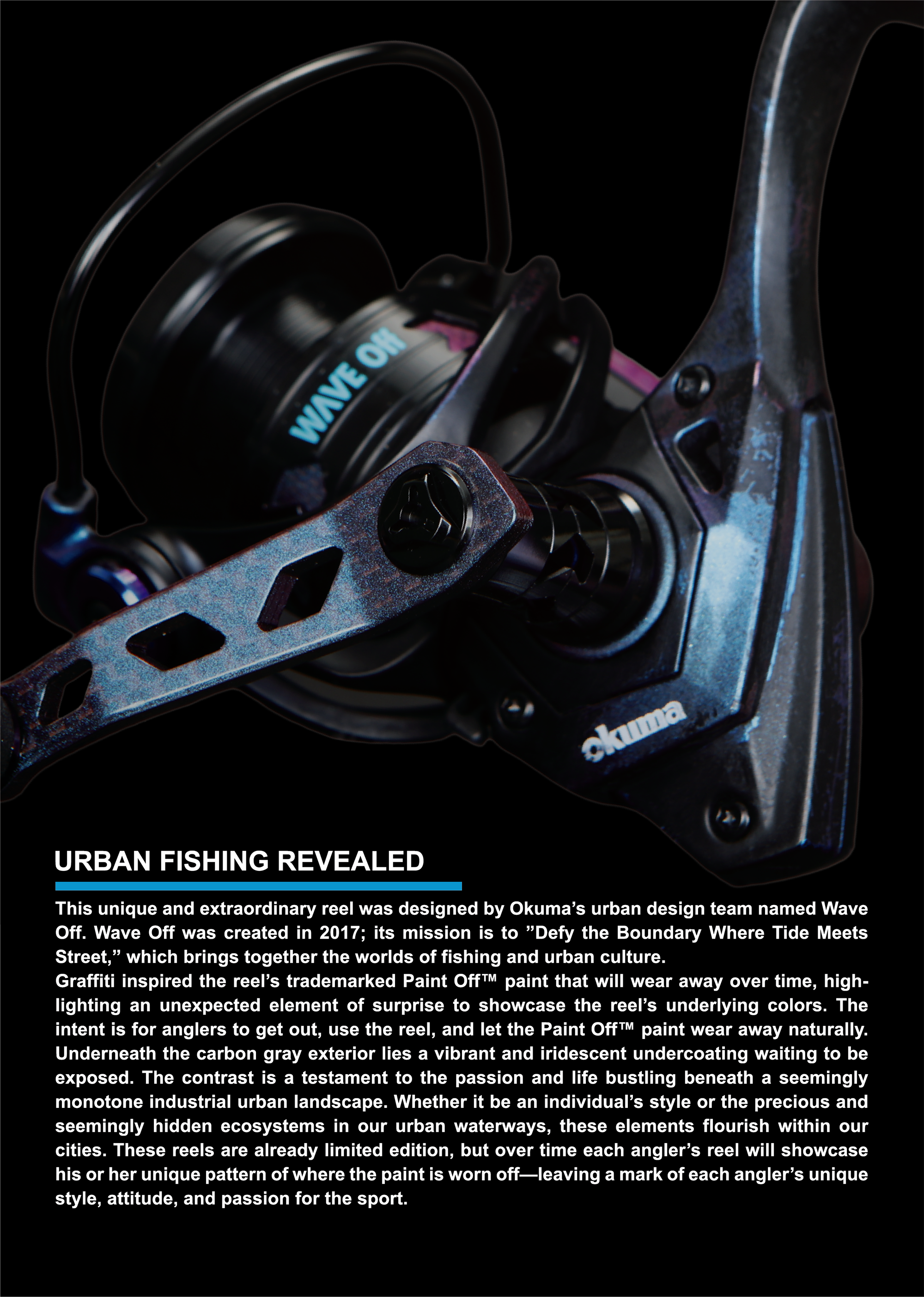 ウェーブオフアーバンフィッシングスピニングリール（限定版） | OKUMA
