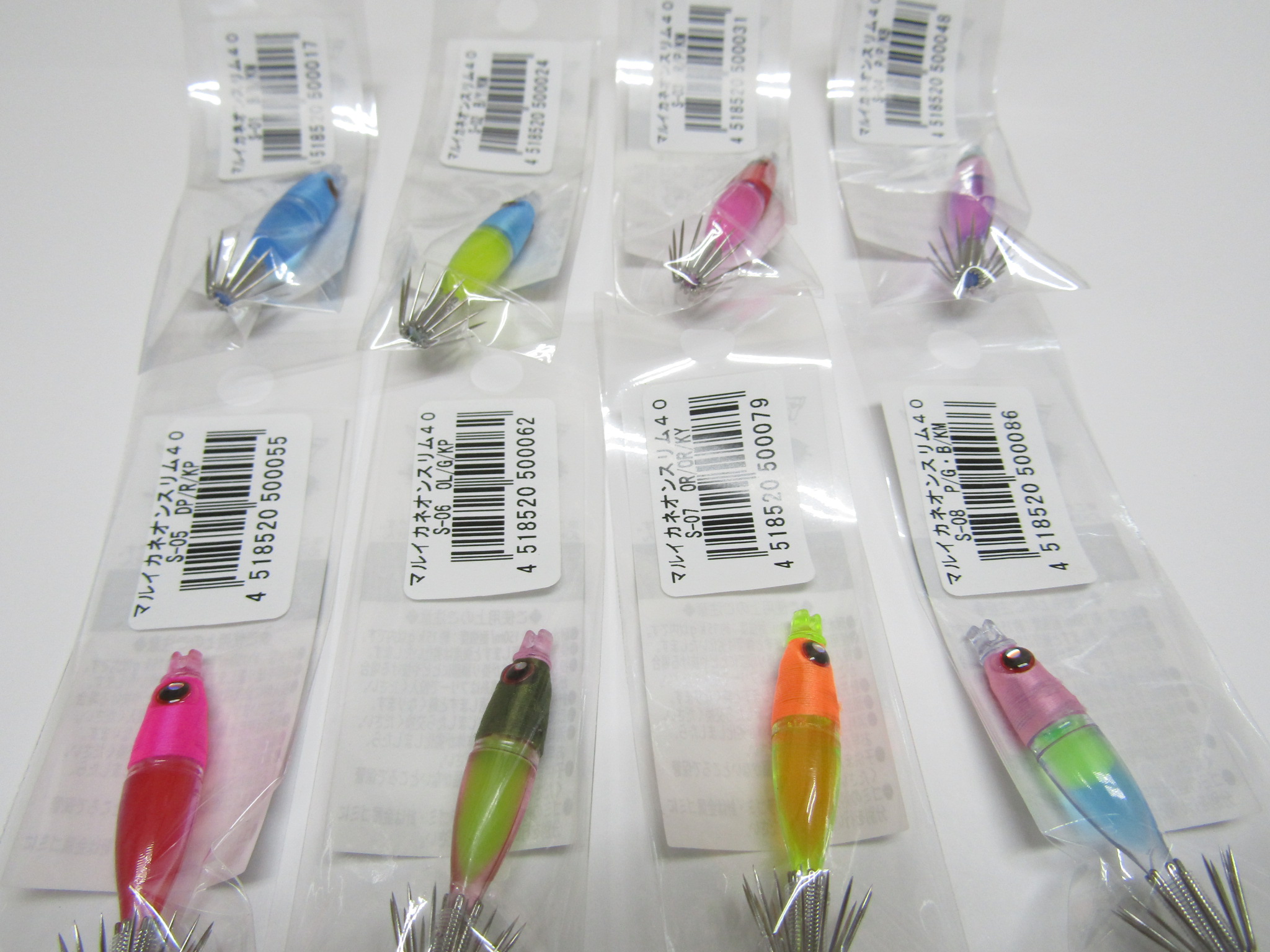 ジョーカーコラボマルイカネオンスリム40（01～08）【数量限定商品