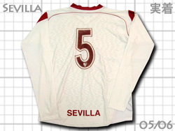 セビージャ Sevilla FC 100周年 選手実着 ユニフォームショップ 2005