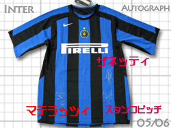 インテル ☆オートグラフモデル☆ イブラヒモビッチ、ファケッティ会長