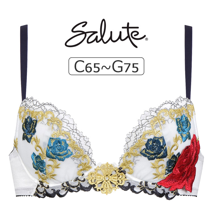 BTJ773｜ワコール サルート 73G フロントエックスプラスブラ