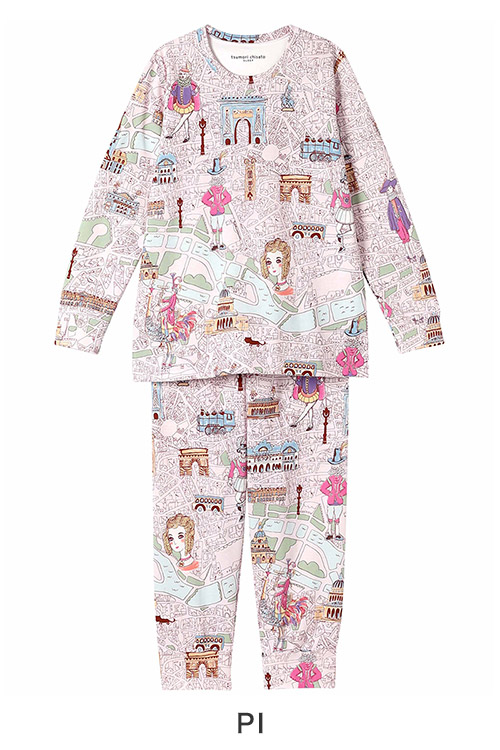 ワコール マタノアツコ パジャマ Lサイズ HDT113 GY【新品タグ付