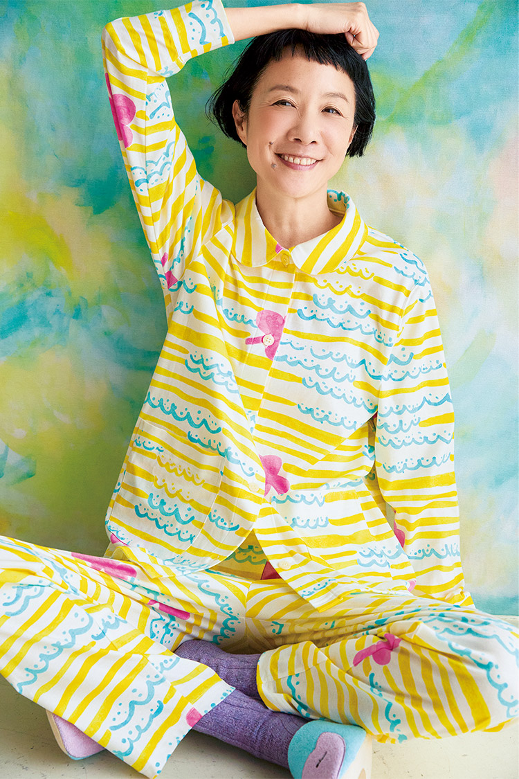 UDX597｜ワコール ツモリチサト スリープ ロング袖 ロング丈パンツ