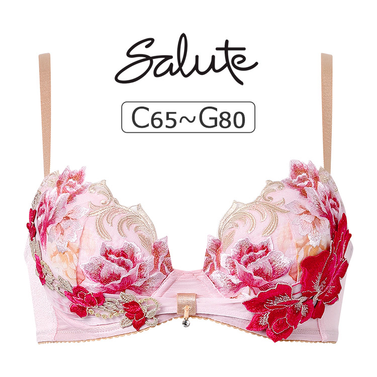 BTJ726｜ワコール サルート 26グループ 26G ブラジャー単品 リボンブラ