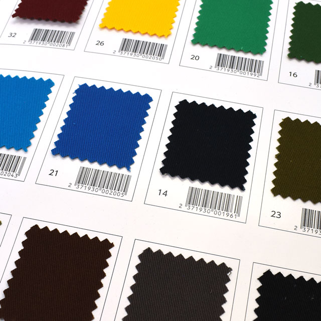 生地カラーサンプル帳 チノクロス（174936） オカダヤ(okadaya) 布