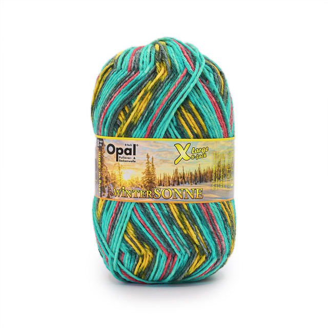 毛糸 Opal-オパール- 冬の太陽 8ply/8本撚り 11430.しあわせの瞬間