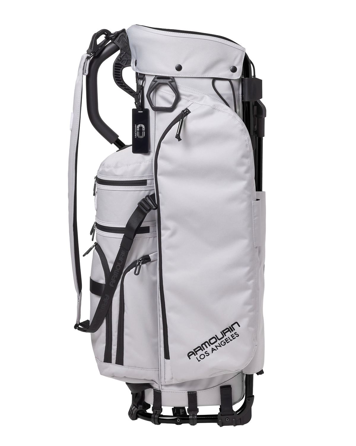 ARMOURIN アーマーイン] ゴルフ キャディバッグ ブラックフレーム