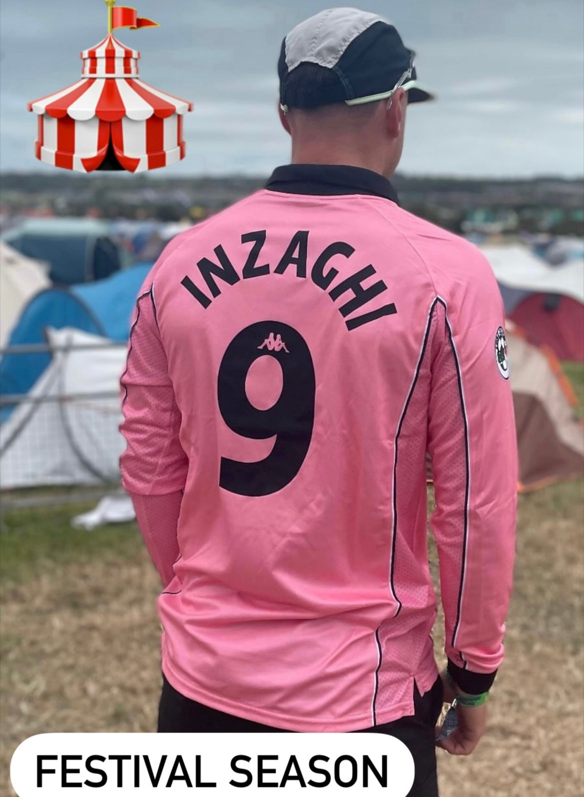 1997-98 Juventus Retro Football Shirt - Iconic Pink Inzaghi Jersey sta