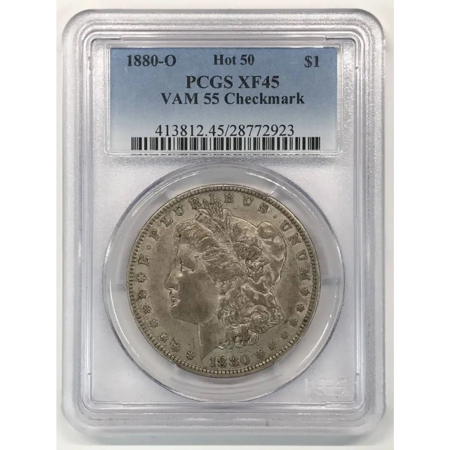 1880-O Morgan Silver Dollar PCGS XF-45 VAM 55 Checkmark - Old