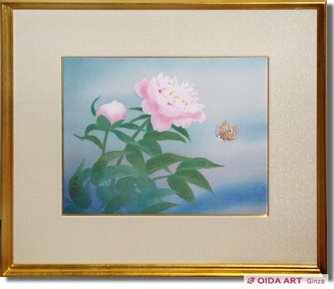 工藤甲人 風明芍薬 | 絵画など美術品の販売と買取 | 東京・銀座 おいだ美術