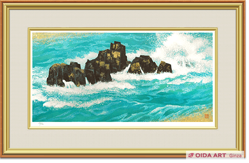 東山魁夷 満ち来る潮(新復刻画) | 絵画など美術品の販売と買取 | 東京