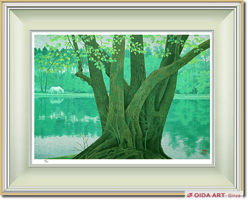 東山魁夷 若葉の季節(新復刻画) | 絵画など美術品の販売と買取 | 東京