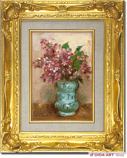 刑部人 ライラック | 絵画など美術品の販売と買取 | 東京・銀座 おいだ美術