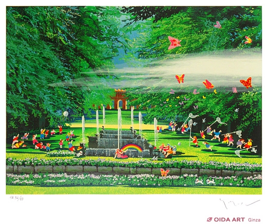 ヒロヤマガタ 森の蝶々 | 絵画など美術品の販売と買取 | 東京・銀座