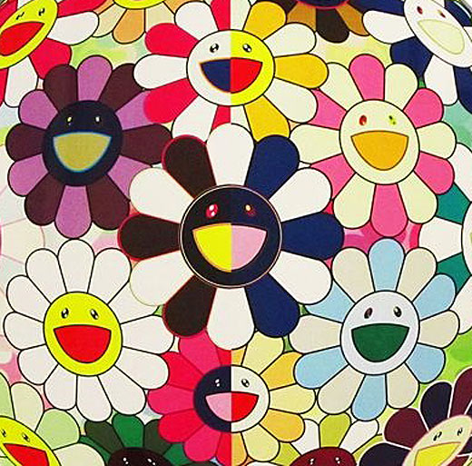 村上隆 フラワーボール(3D) 黄泉の国から | 絵画など美術品の販売と