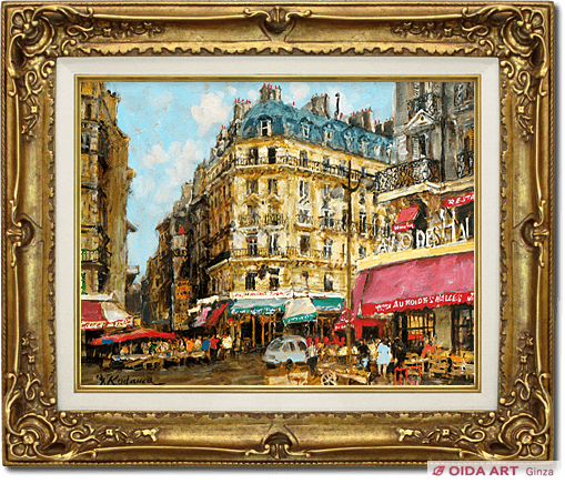 児玉幸雄 レ・アルの朝市 | 絵画など美術品の販売と買取 | 東京・銀座