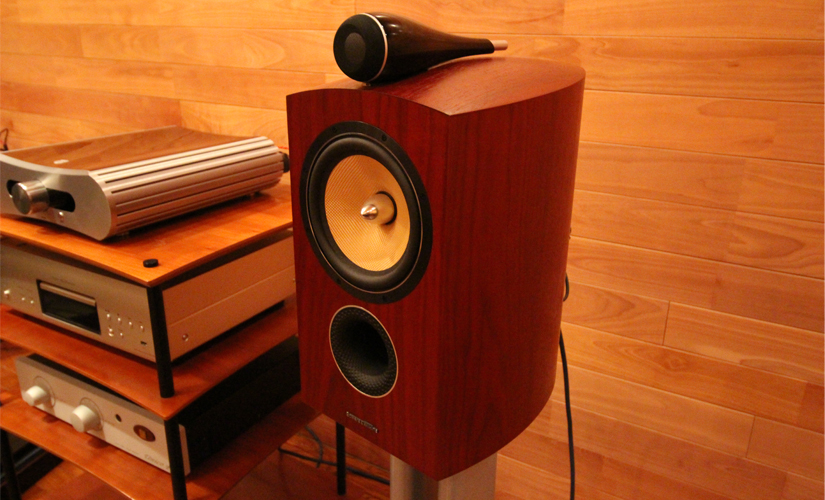 店頭展示品】B&W/スピーカー/805Diamond（ペア）Rosenut、FS-CDM