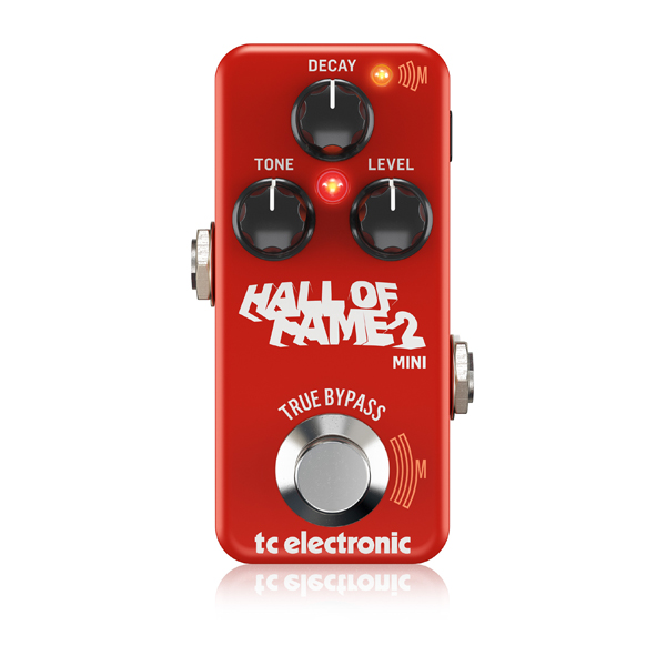TC ElectronicのエフェクターHALL OF FAME 2 MINI REVERBをご紹介