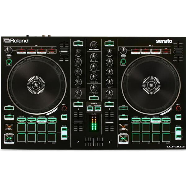 Serato DJ対応エントリークラスのRolandの高品質DJコントローラー「DJ