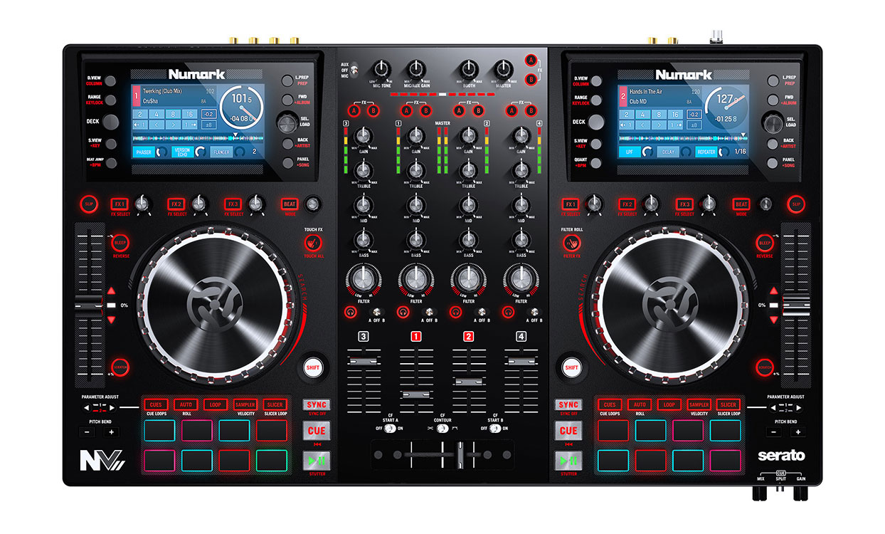 NumarkのPCDJコントローラー、NVIIのご紹介です。