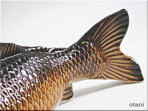 鯉の置物販売【信楽焼大谷陶器】