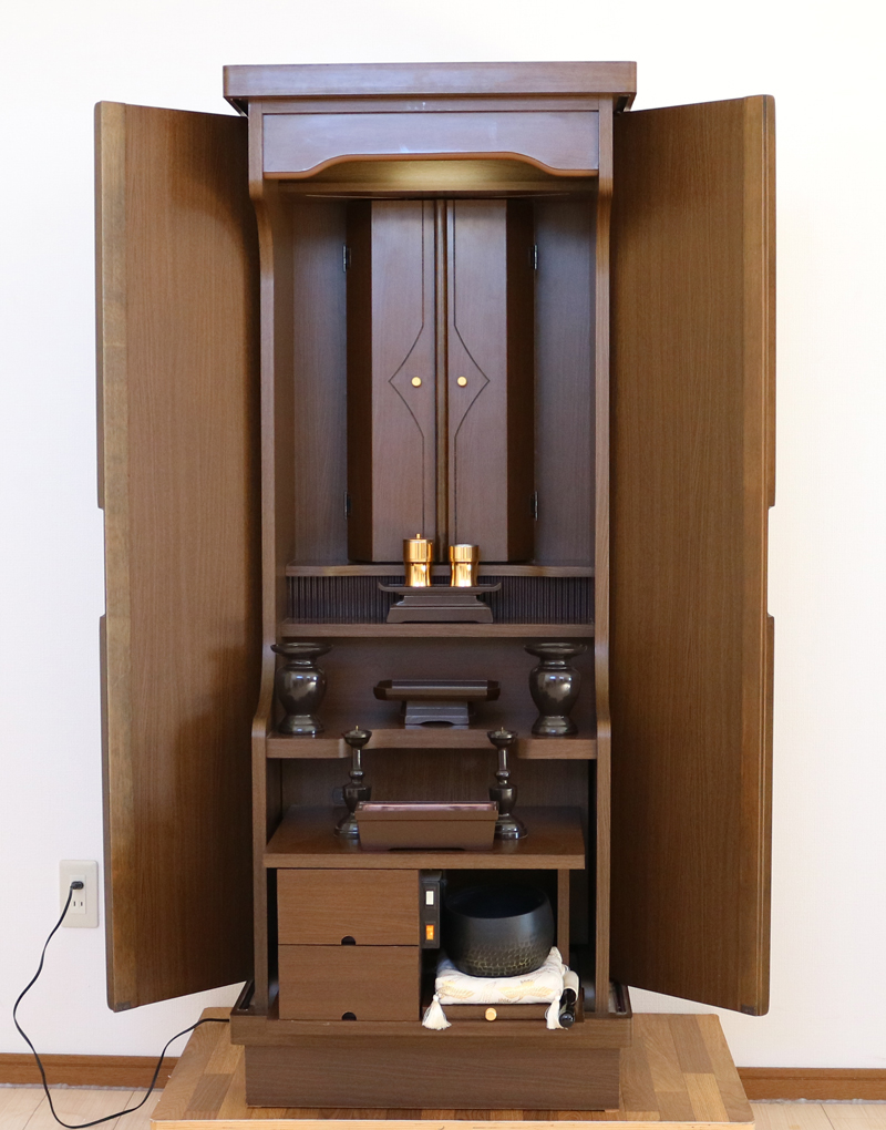 創価学会 家具調 中古仏壇 B602 | 桜梅桃李.com