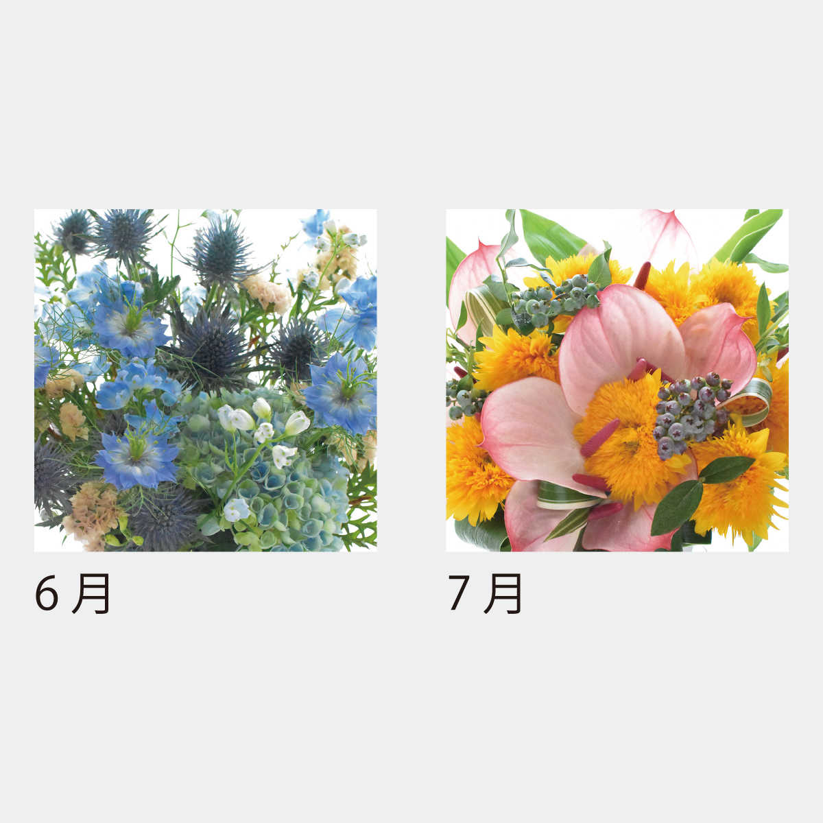 SA-503 フラワーデスク（フルカラー）2026年版の名入れカレンダーを