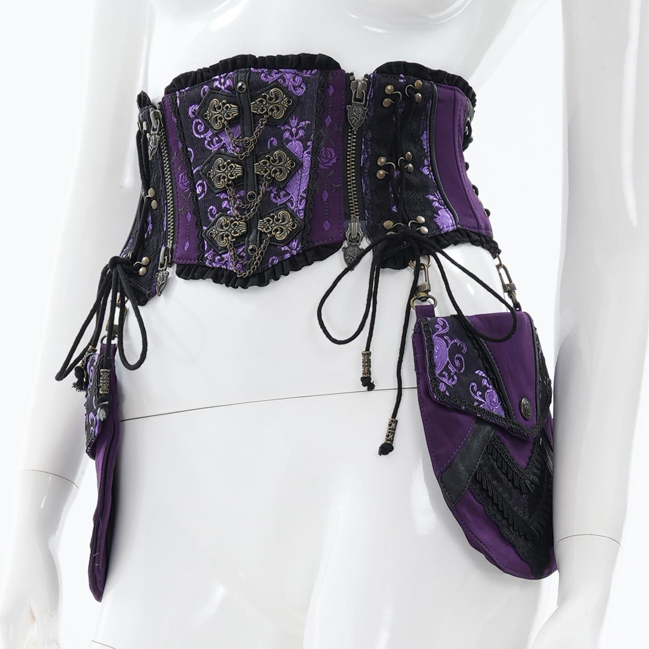 OZZON JAPAN / Midnight Masquerade ポケット付きコルセット