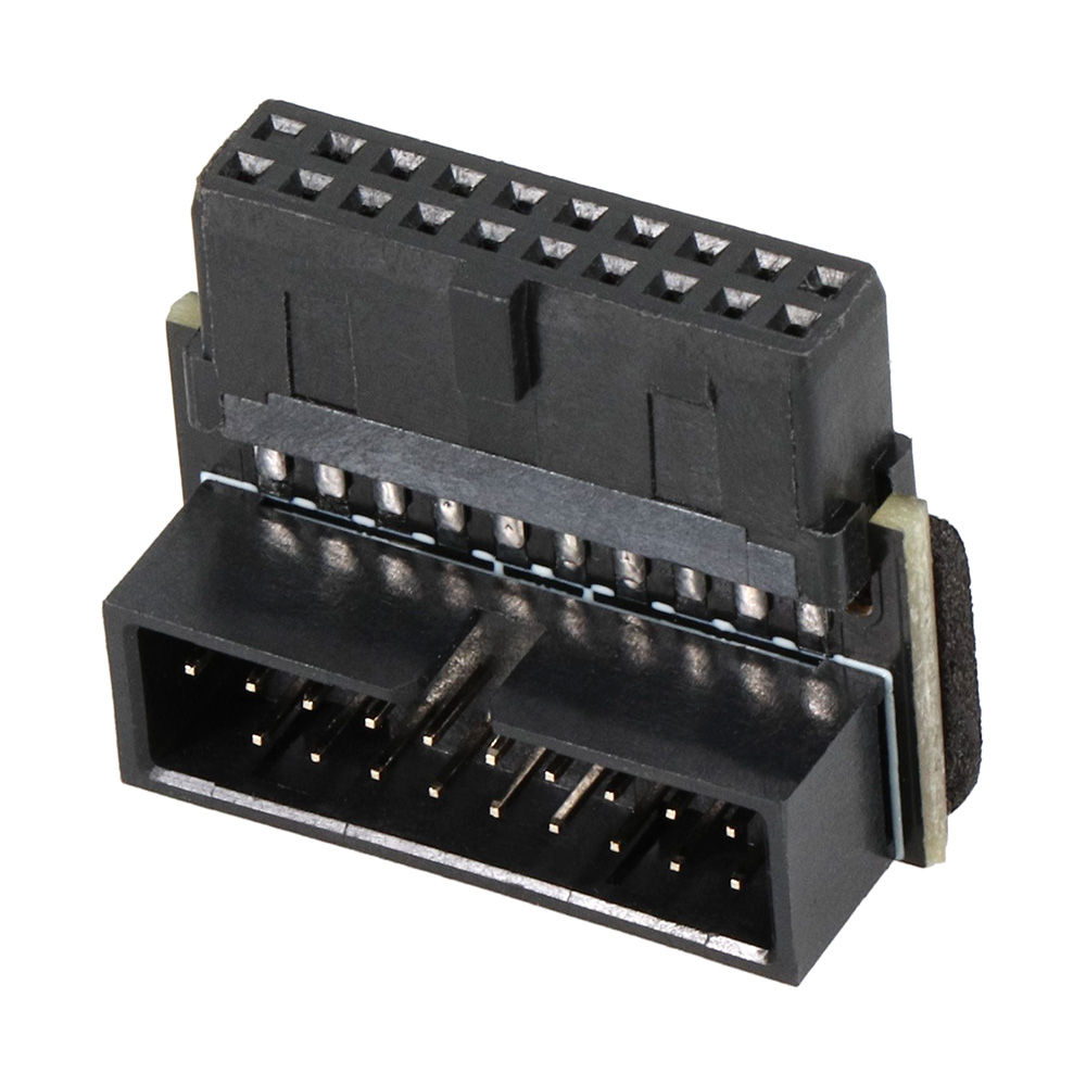 マザーボード用 切り欠き手前／切り欠き後ろ 19ピン USB3.0ピン