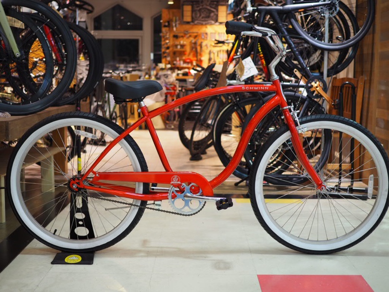 2021年 SCHWINN S1クルーザー 入荷 札幌LOV ビーチクルーザー おしゃれ