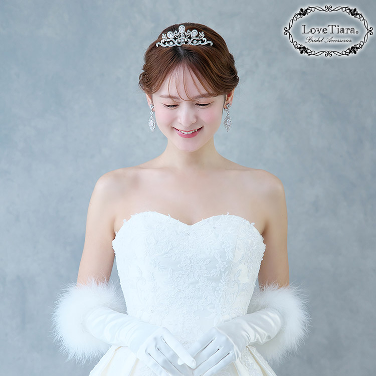 ノーブルリーフコームティアラ・アウトレット 通信販売ブライダル