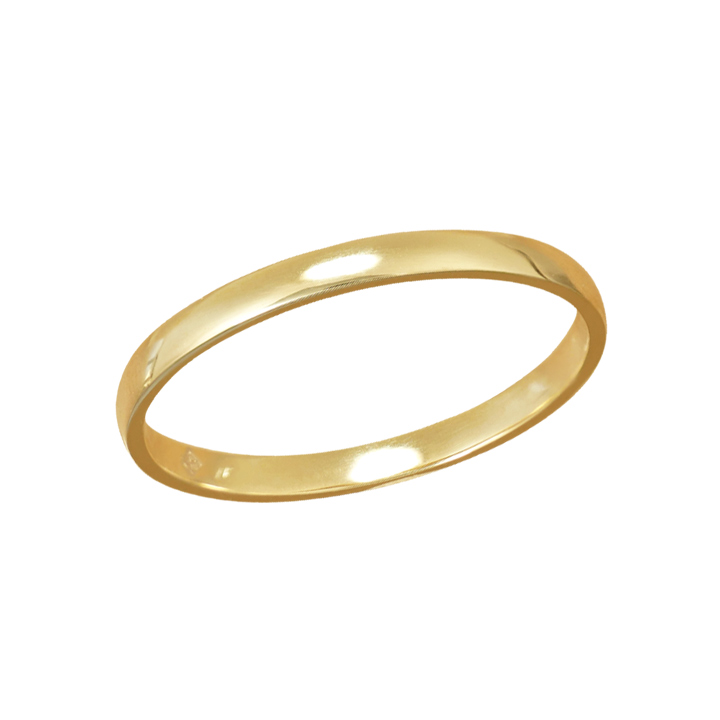 K18/プラチナ】K18 甲丸 リング 18金 プラチナ から選べる 刻印