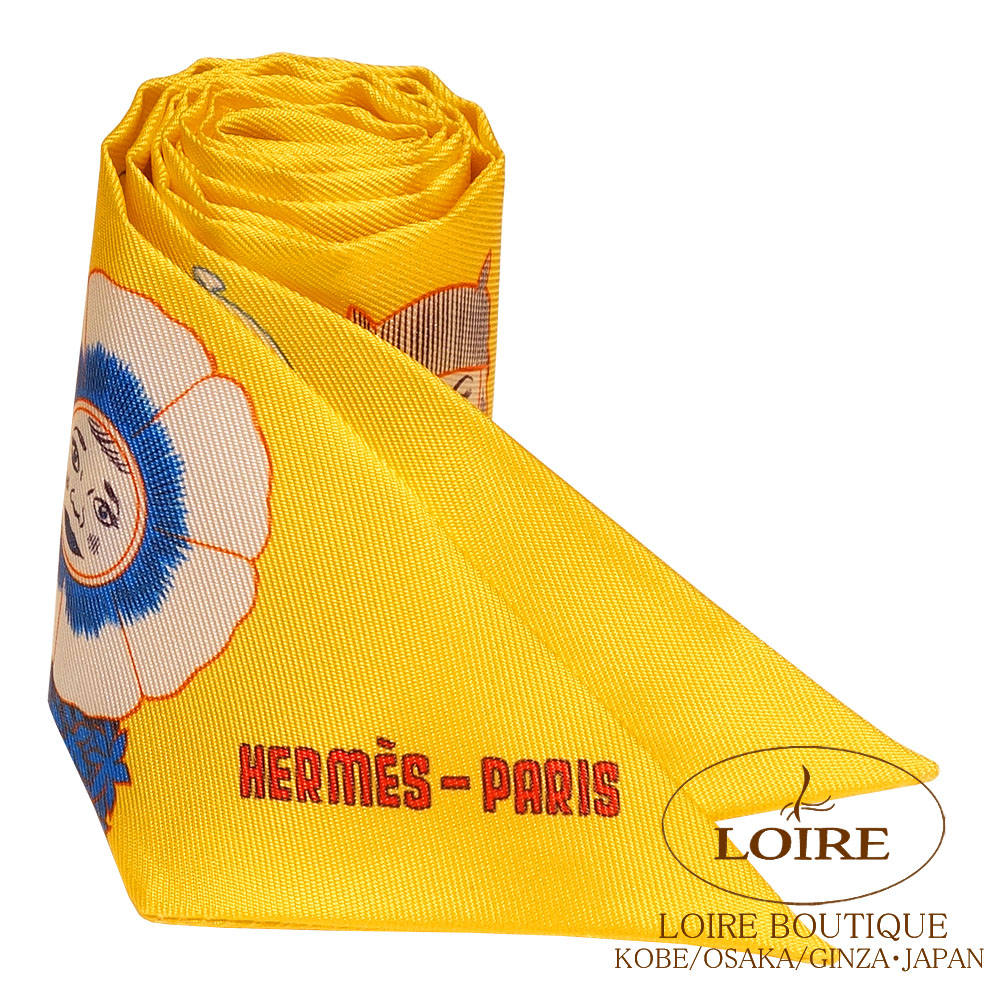 エルメス ツイリー Hermes Dress Code イエロー エルメス ツイリー DRESS CODE エルメスのドレスコード スカーフ