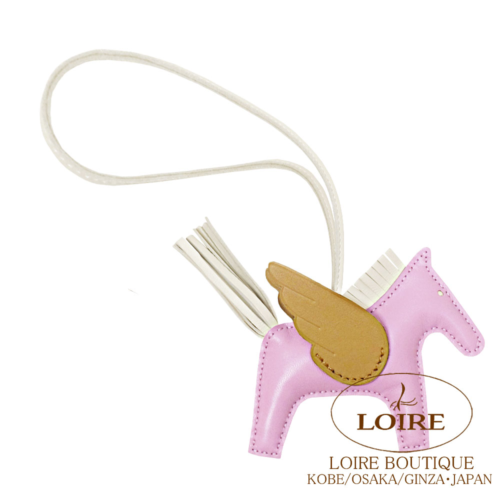 エルメス ロデオ ペガサス チャ一ム PM エルメス ロデオチャームペガサスPM ブラック/エトゥープ アニョーミロ