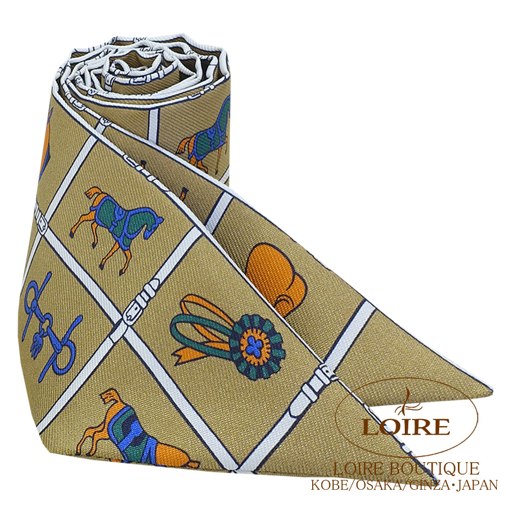 エルメス　ツイリー　馬着　 ブルー系 エルメス ツイリー 新 馬着 COUVERTURES NOUVELLES ブルー - メルカリ