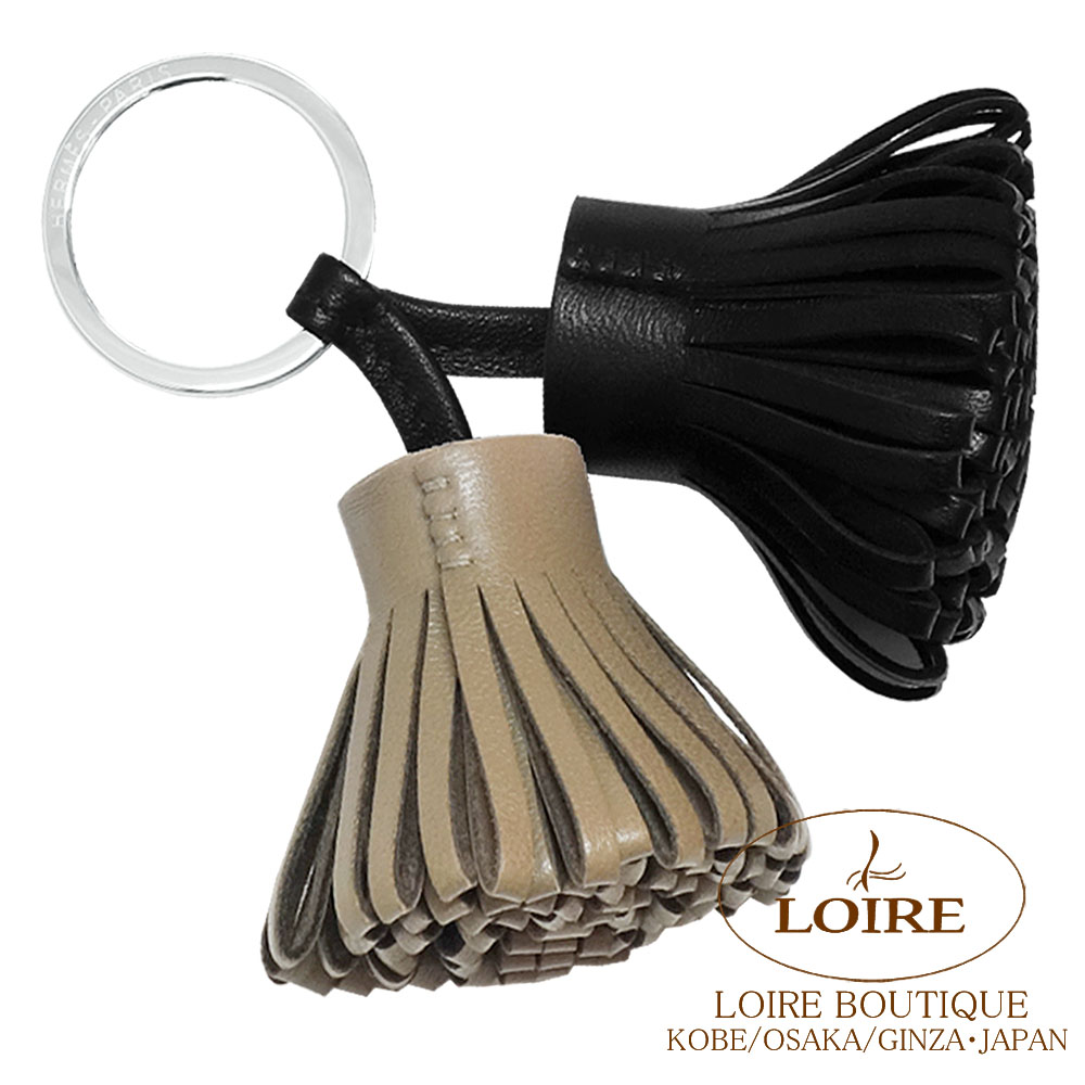 大人気！ 美品✨ HERMES カルメン ウノドス キーリング チャーム 箱付き エルメス Hermes HERMES キーリング カルメン ウノドス Carmen Unodos