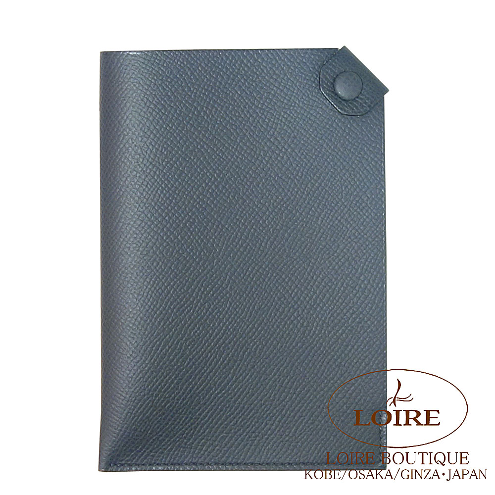 ❤未使用品❤エルメス ターマックPM ヴェールフィズ パスポート 母子手帳 W刻 レビュー】エルメス「パスポートケース ターマック（Tarmac）」 | 一生