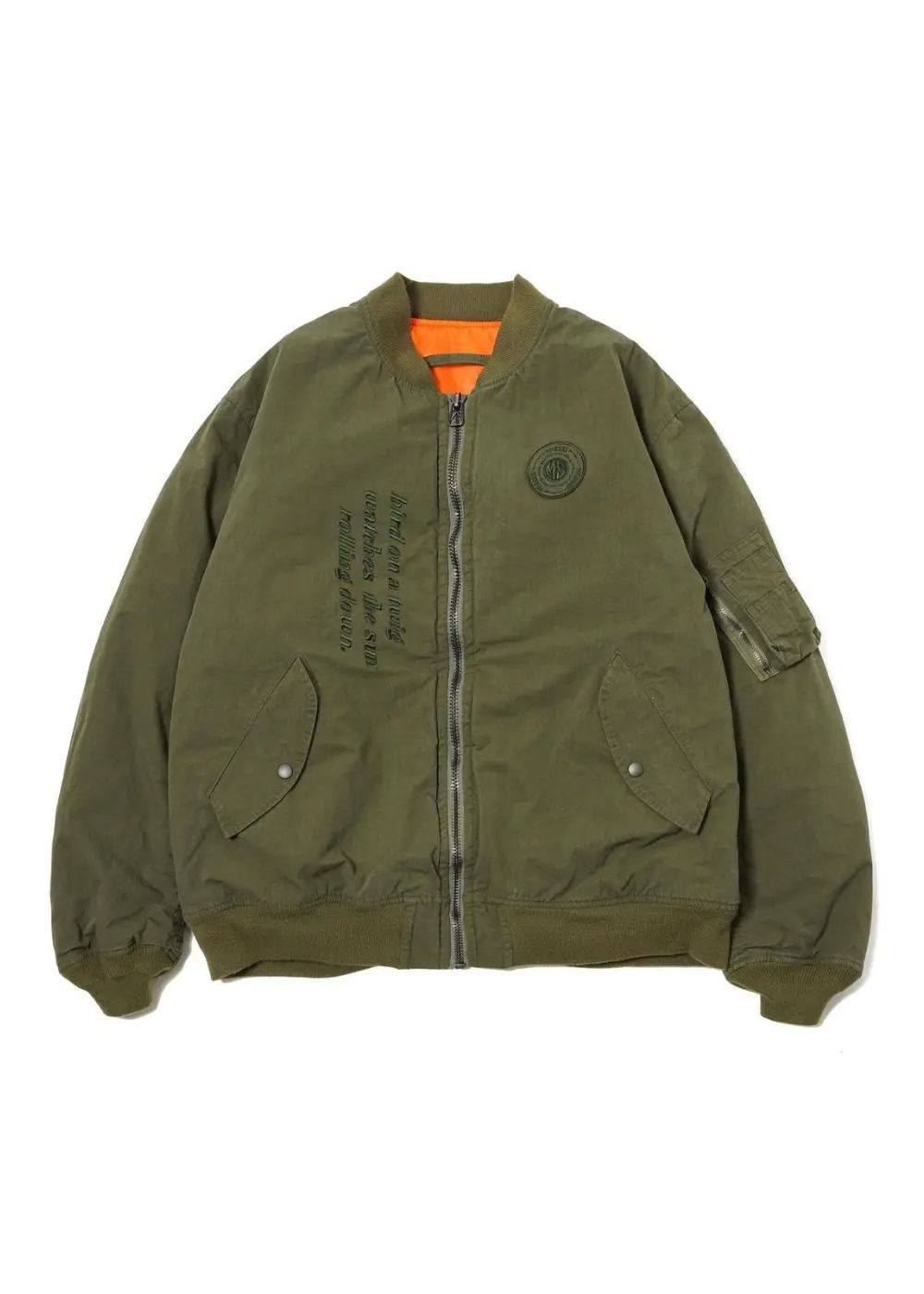 M&M CUSTOM PERFORMANCE - ×MASSES MA-1 JACKET (OLIVE) / マシス
