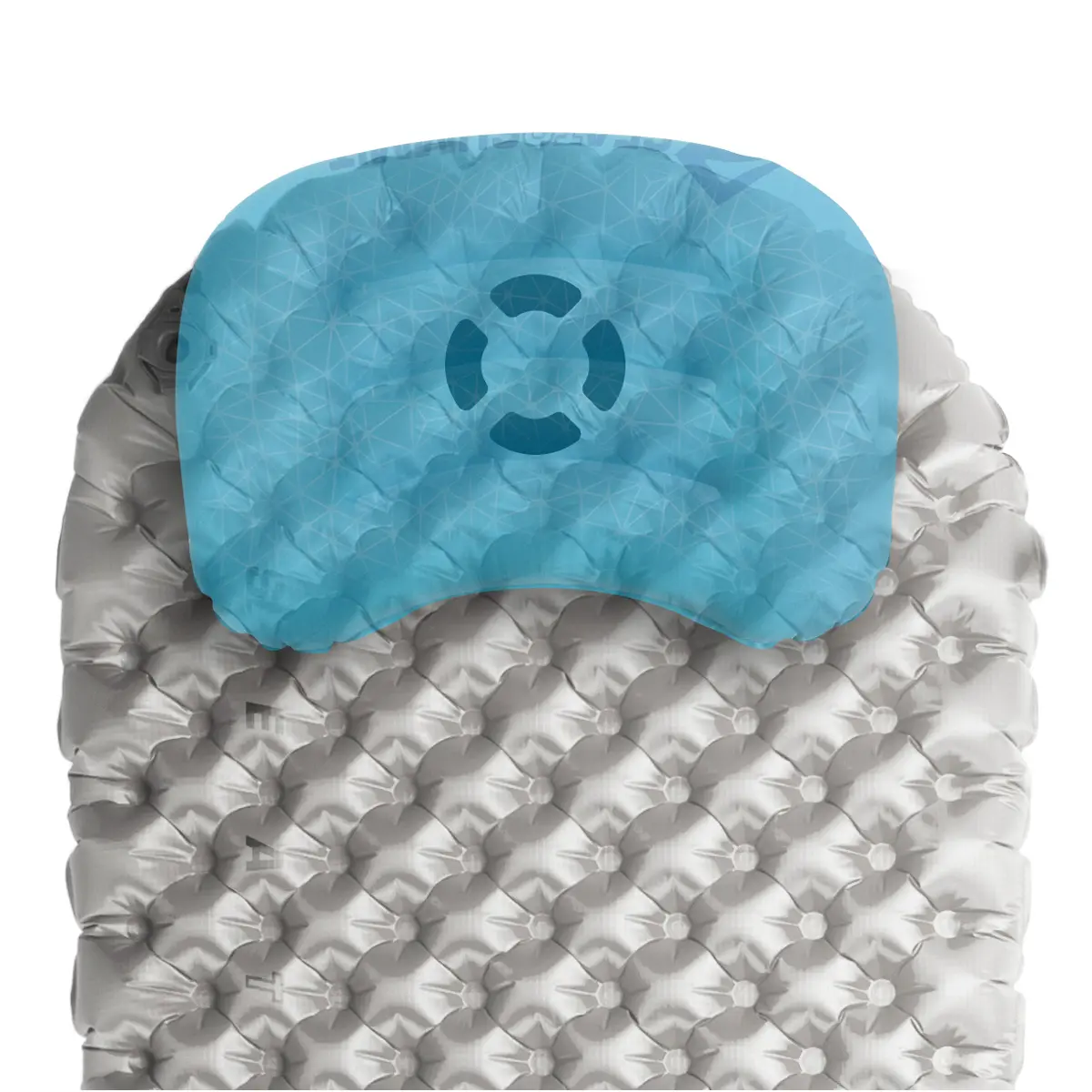 エアロウルトラライトピロー デラックス(グレー): シートゥサミット