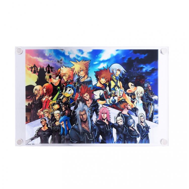 3枚アクリルパネル キングダムハーツ2: キャラクター・バラエティ雑貨