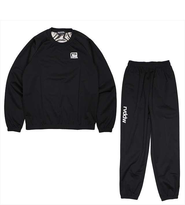 リバーサル) reversal BASIC SAUNA SUIT ver.2.0 (SET UP)(rvbs054-BK